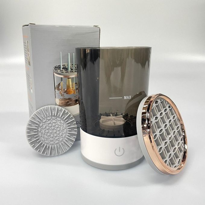 منظف ومجفف فرش المكياج الأوتوماتيكي Machine de nettoyage de pinceaux maquillage électrique portable 3en1