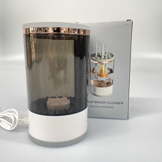 منظف ومجفف فرش المكياج الأوتوماتيكي Machine de nettoyage de pinceaux maquillage électrique portable 3en1